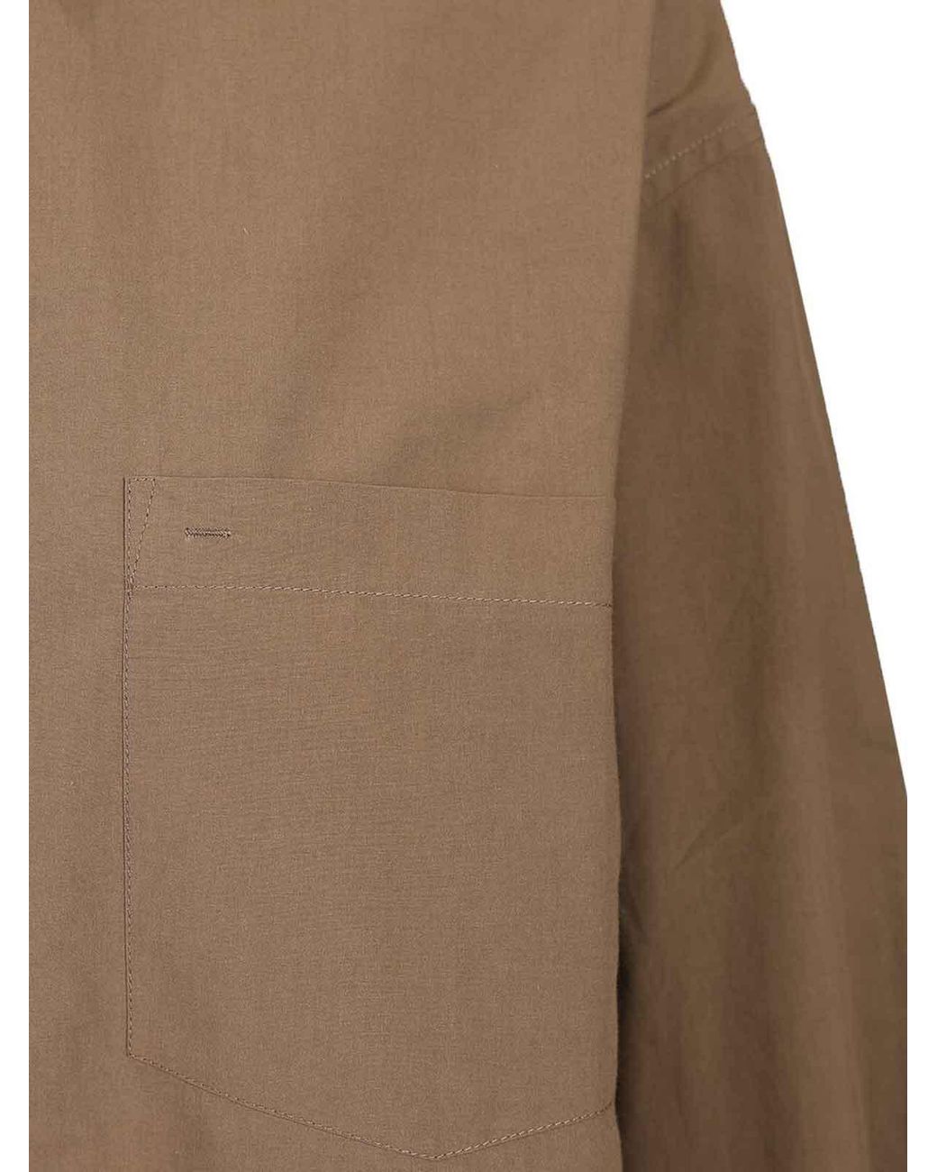 Matteau Brown Relaxed Shirt