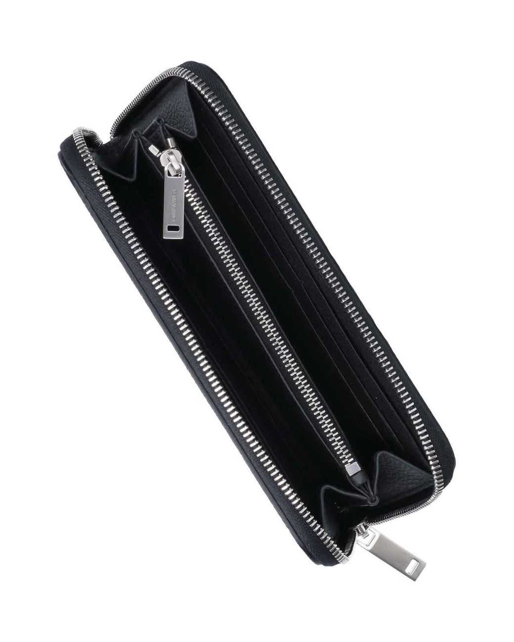 Ferragamo Gray Zip Wallet for men