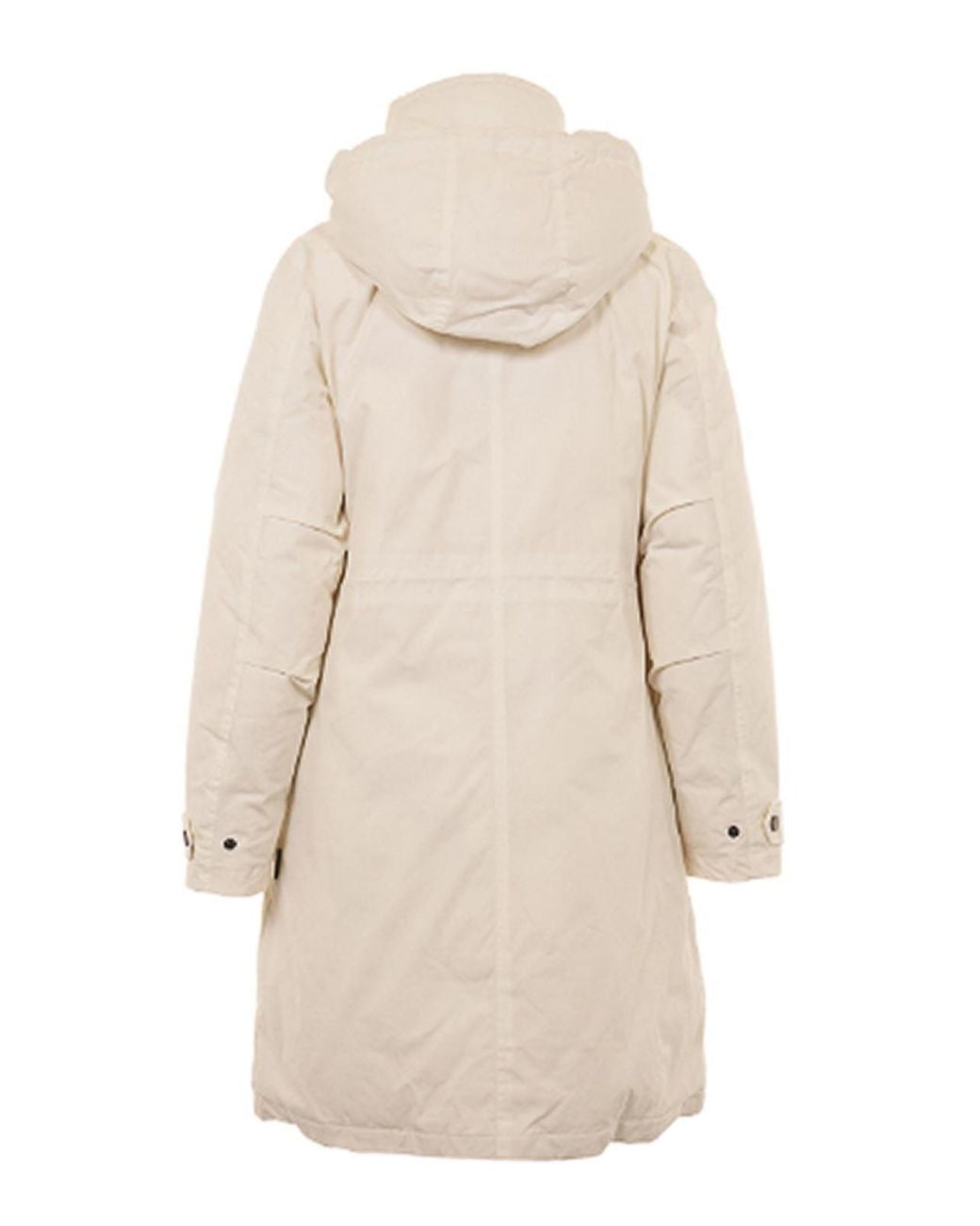Woolrich Natural Versatile Mixed-Fabric Jacket