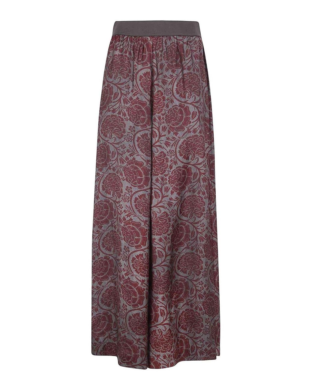 Uma Wang Purple Wide-Leg Trousers