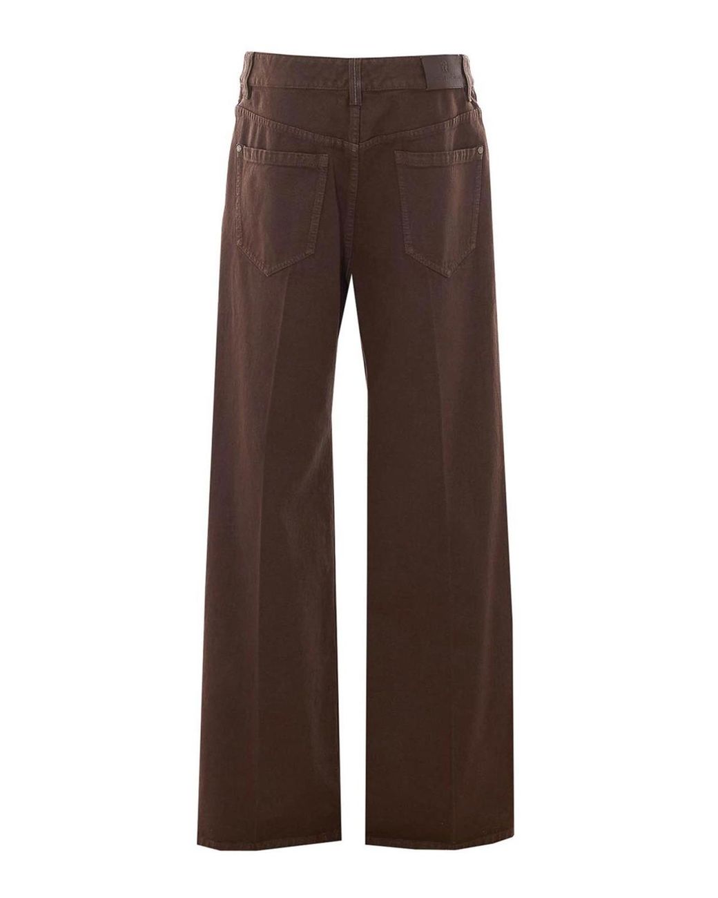 Brunello Cucinelli Brown Denim Pants