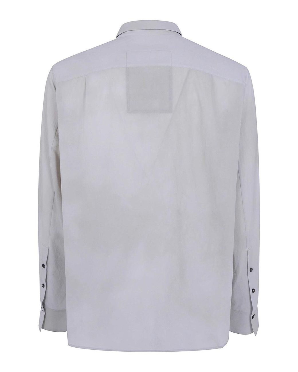 Ziggy Chen Blue Small Collar Pocket Shirt for men