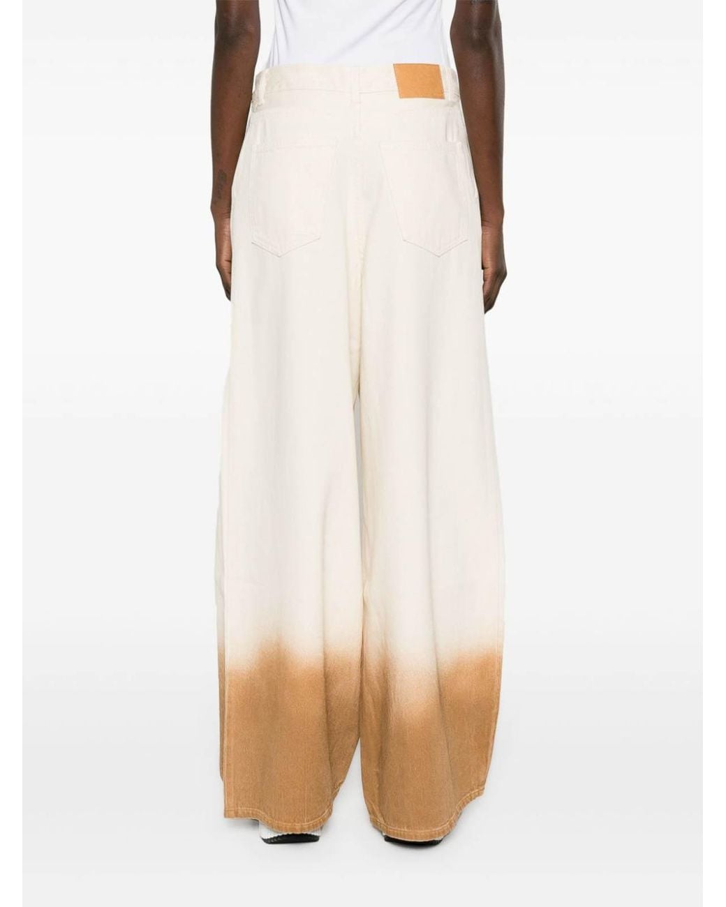 Alanui Natural Bootcut Jeans
