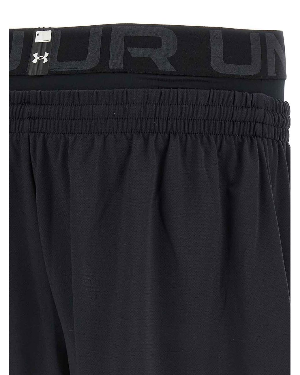 Balenciaga Black Short X Under Armour for men