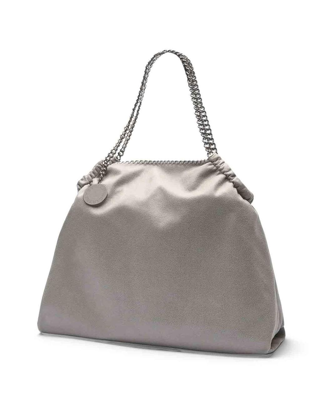 Stella McCartney Gray Falabella Drawstring Tote Bag