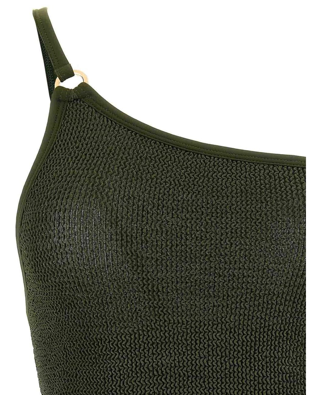 Hunza G Green Clara' One-Piece Swimsuit
