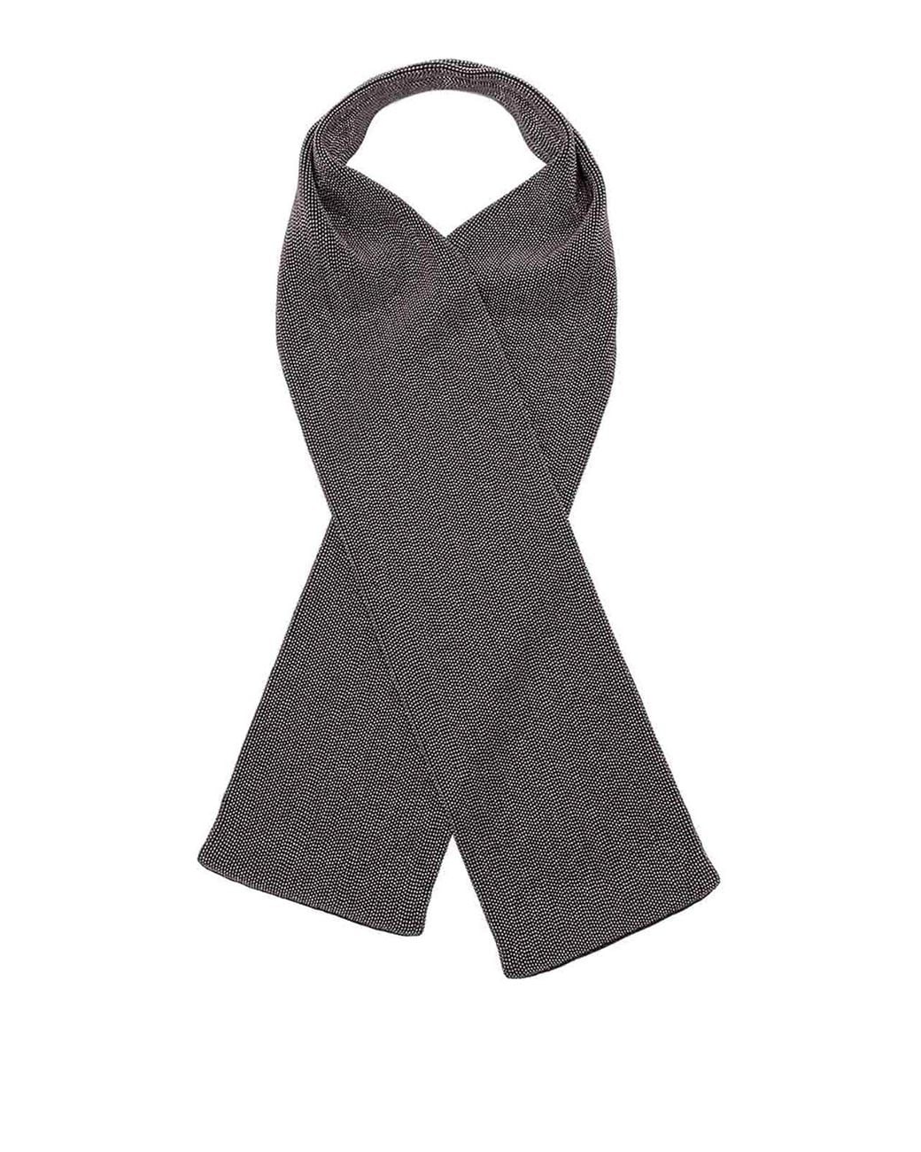 Brunello Cucinelli Gray Brass Scarf