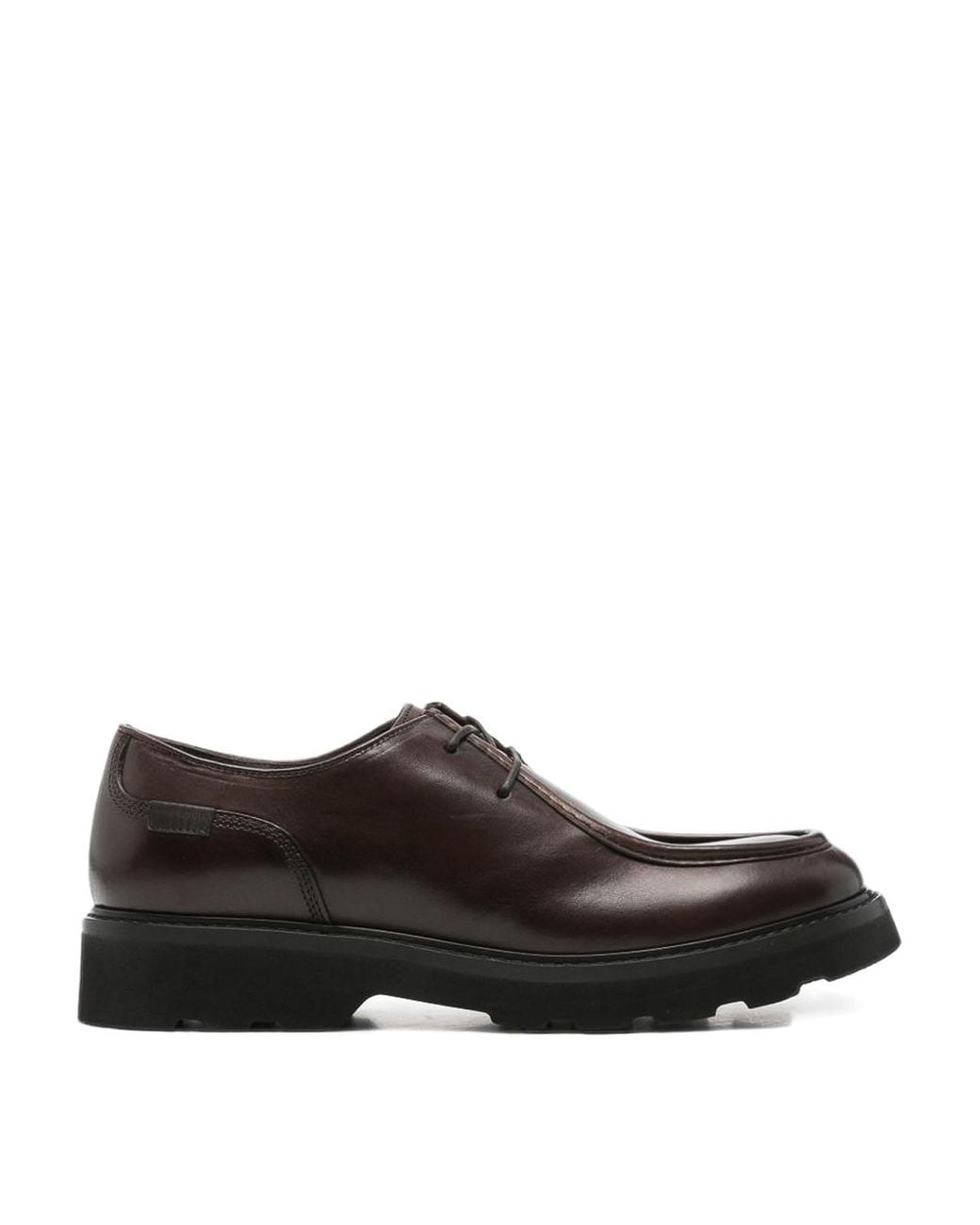 Woolrich Brown Dark Lace-Up Shoes for men