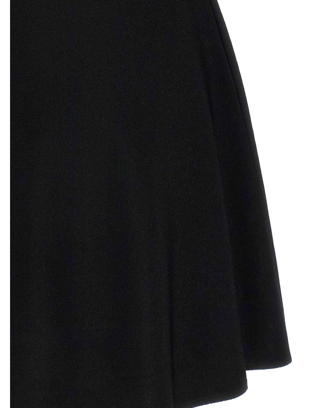 Valentino Garavani Black Bow Dress