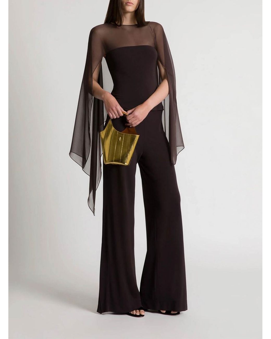 Alberta Ferretti Black Blouses