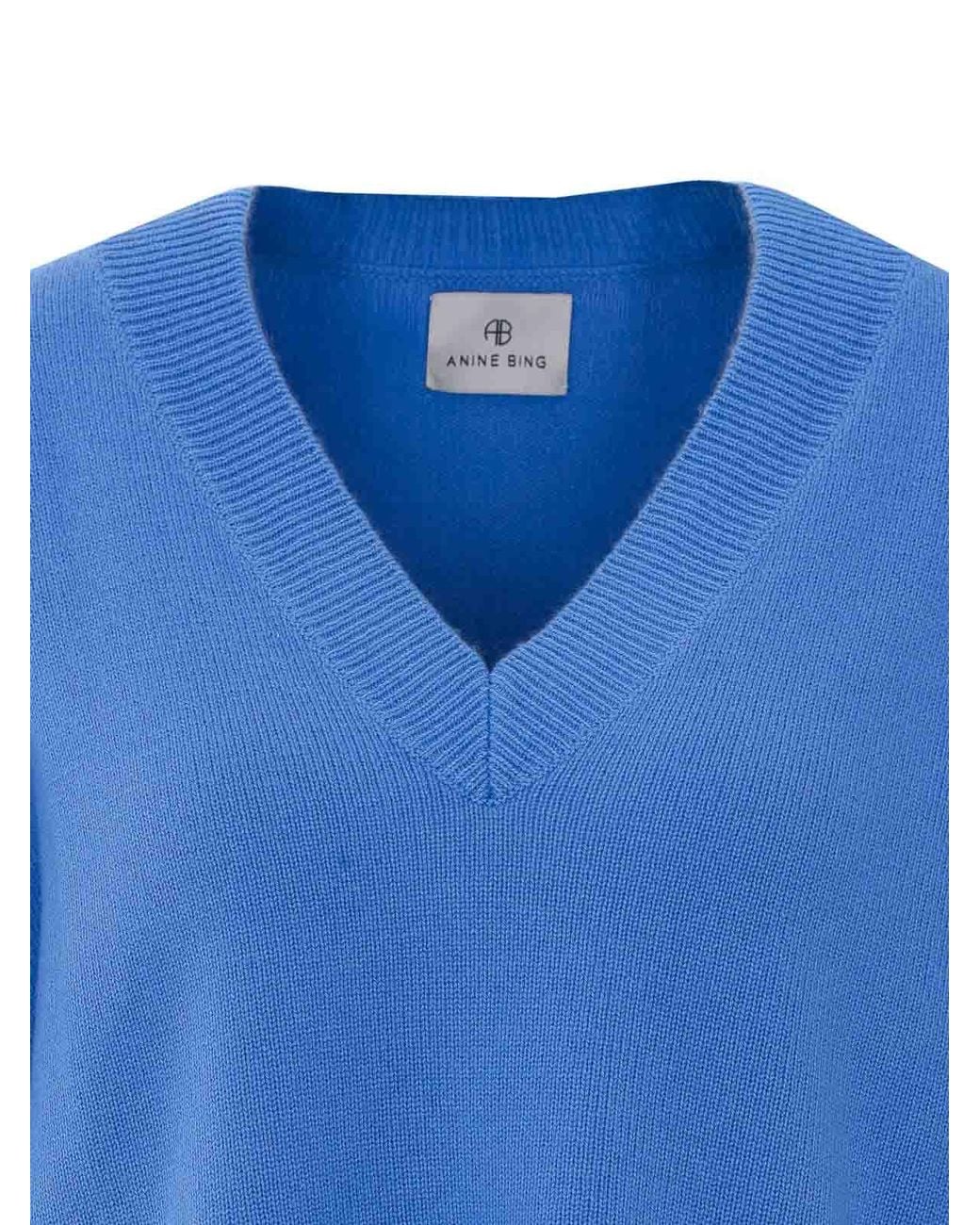 Anine Bing Blue Lee Sweater