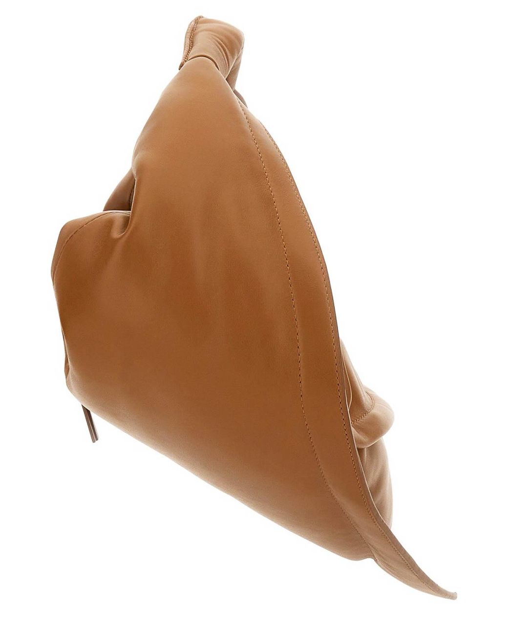 FEDERICO CINA Brown Tortellini Midi Bag