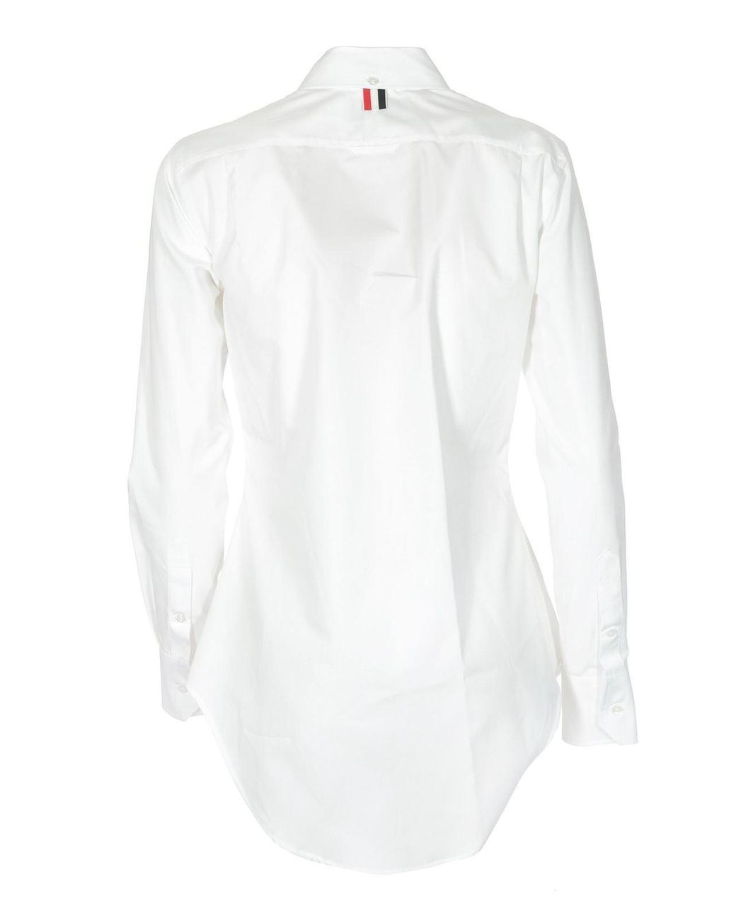 Thom Browne White Button-Down Shirt