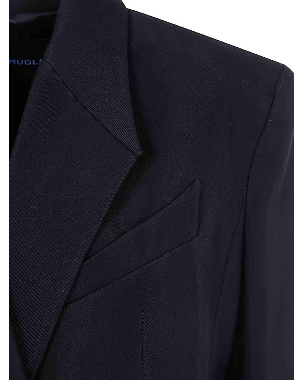 Mugler Blue Parka & Duffle