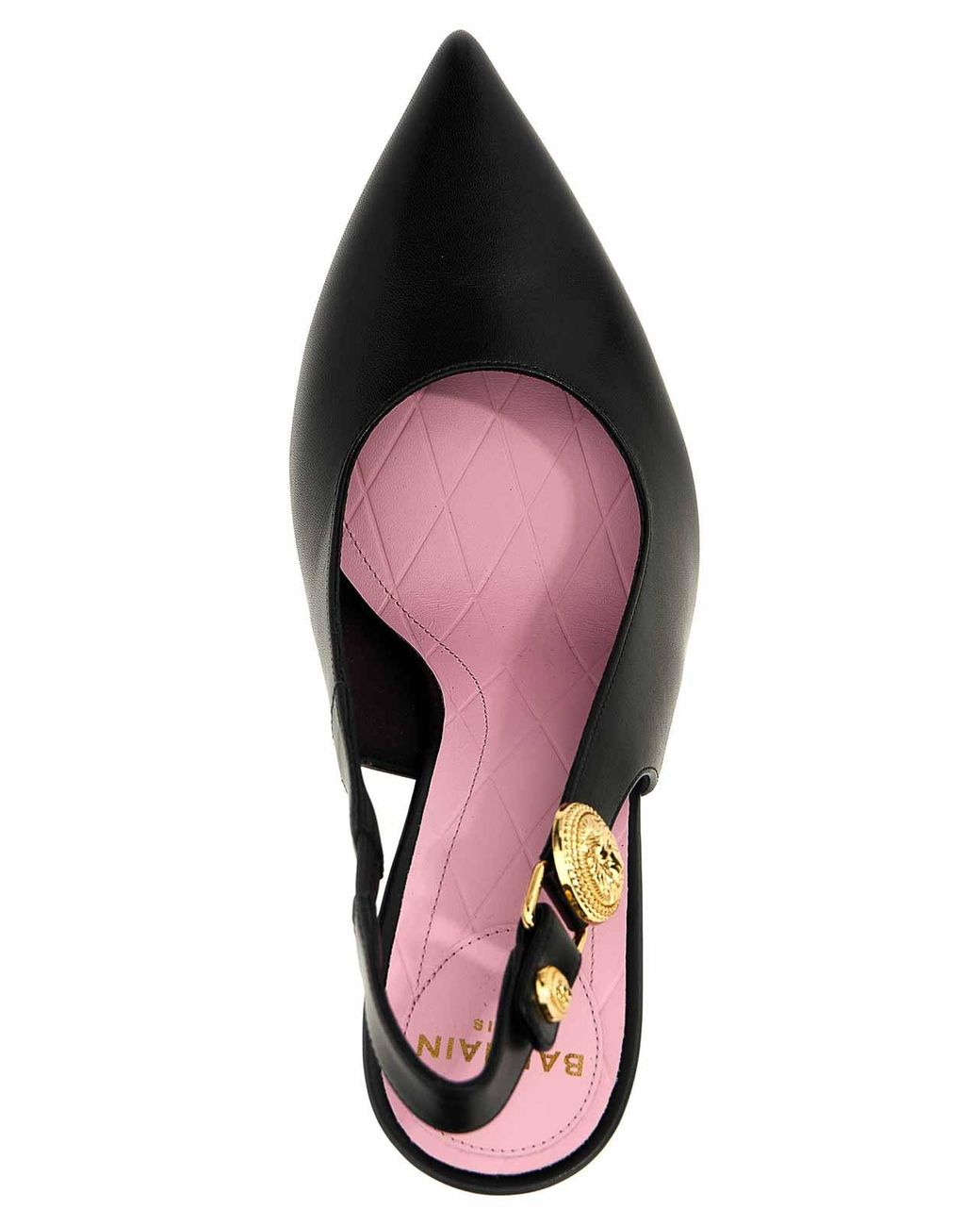 Balmain Black 'Eva' Slingback