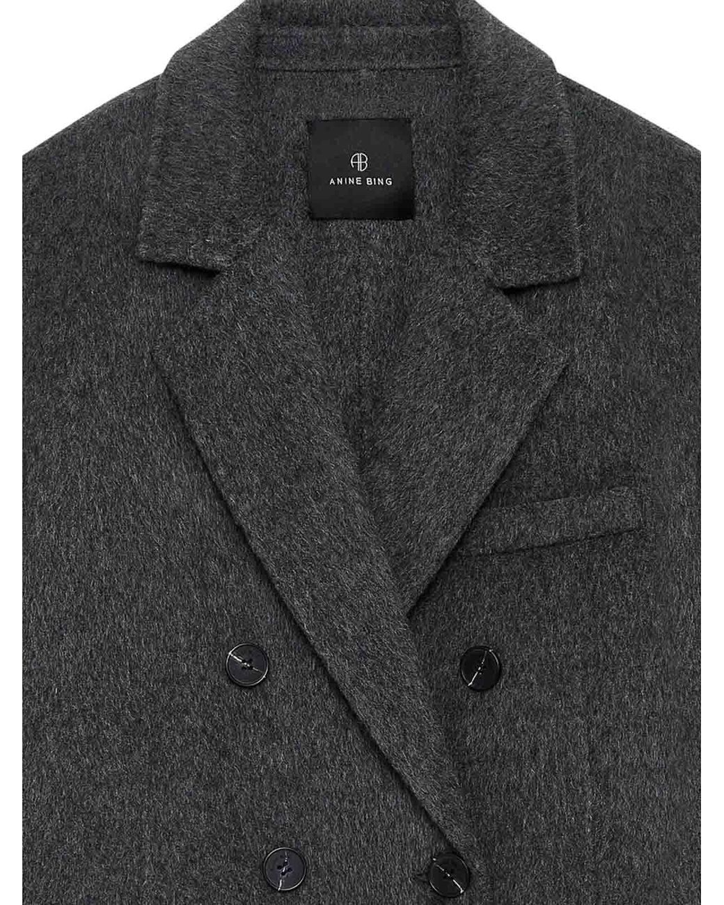 Anine Bing Gray Coat