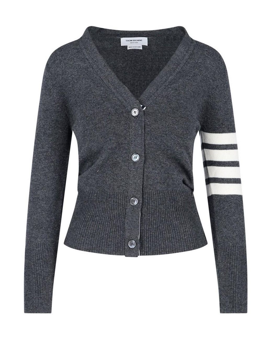 Thom Browne Blue 4-Bar Cashmere Sweater