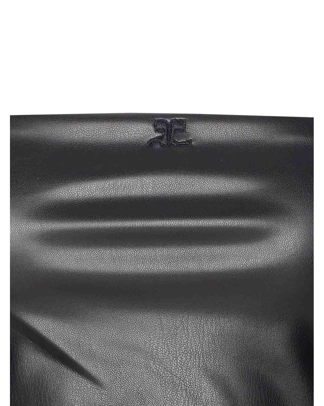 Courreges Black Bustier Lingerie Dress