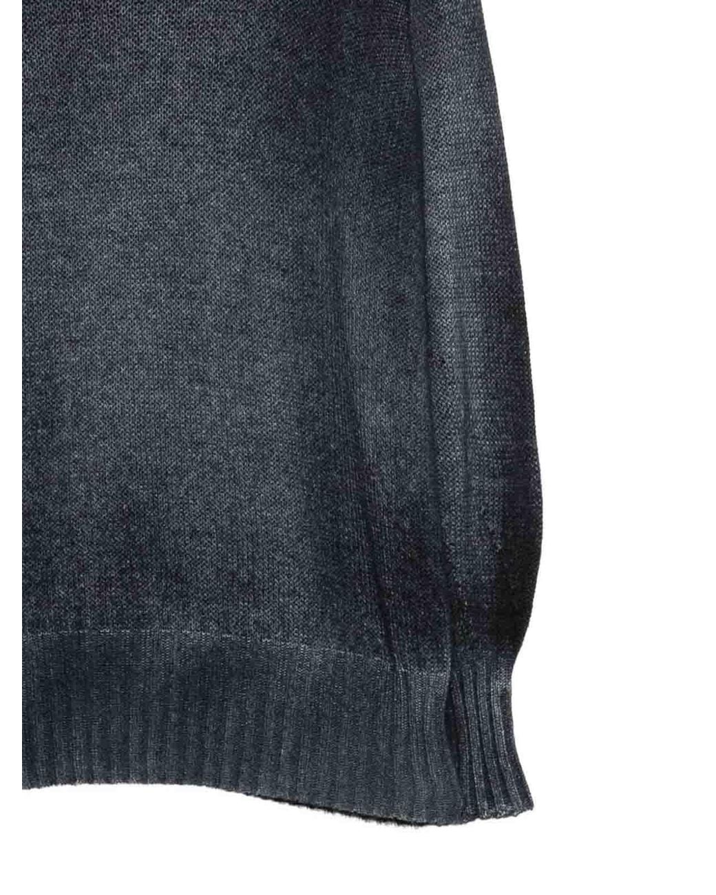 Avant Toi Black Cashmere Crewneck Jumper