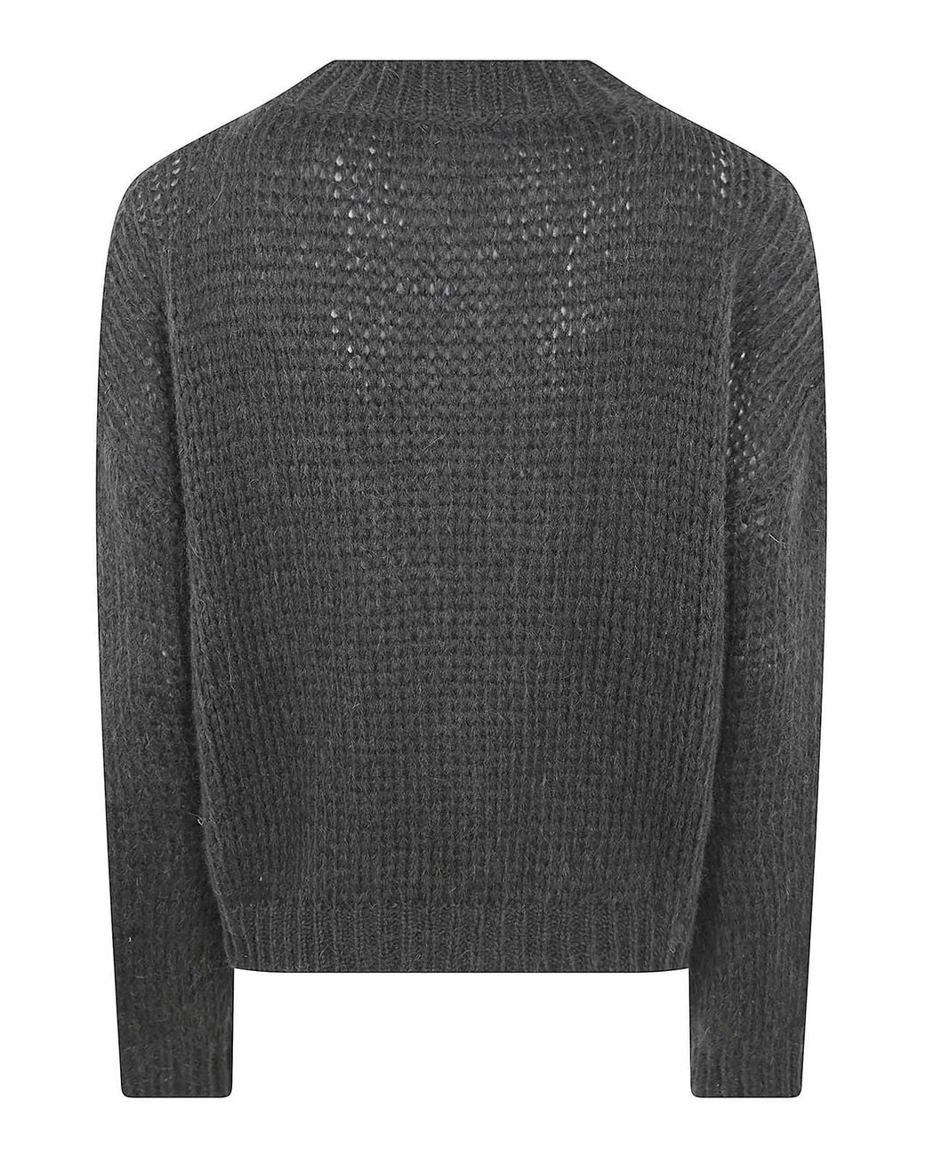 Pull Col Rond Nuur en coloris Gray