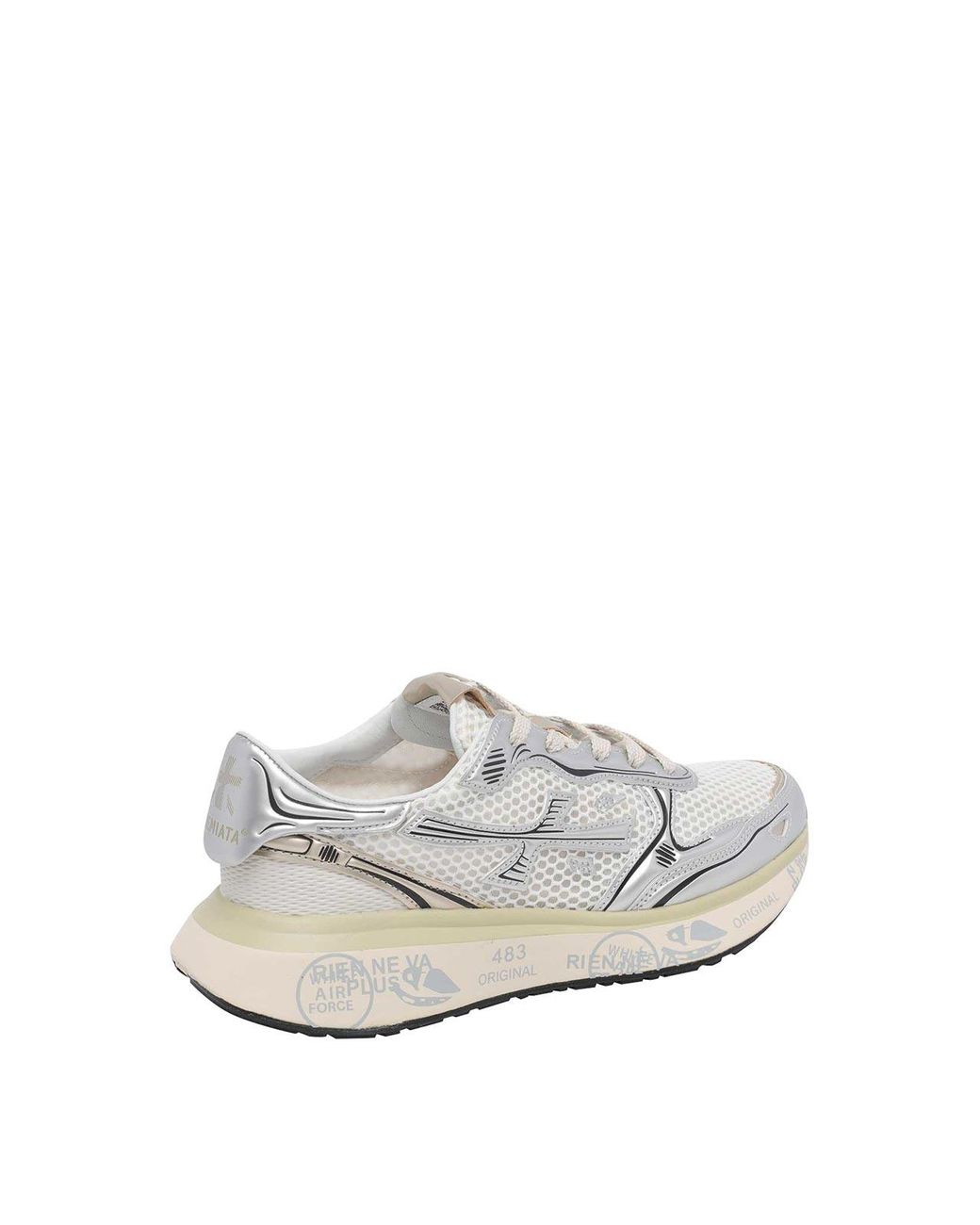 Premiata White Lauryn Sneakers