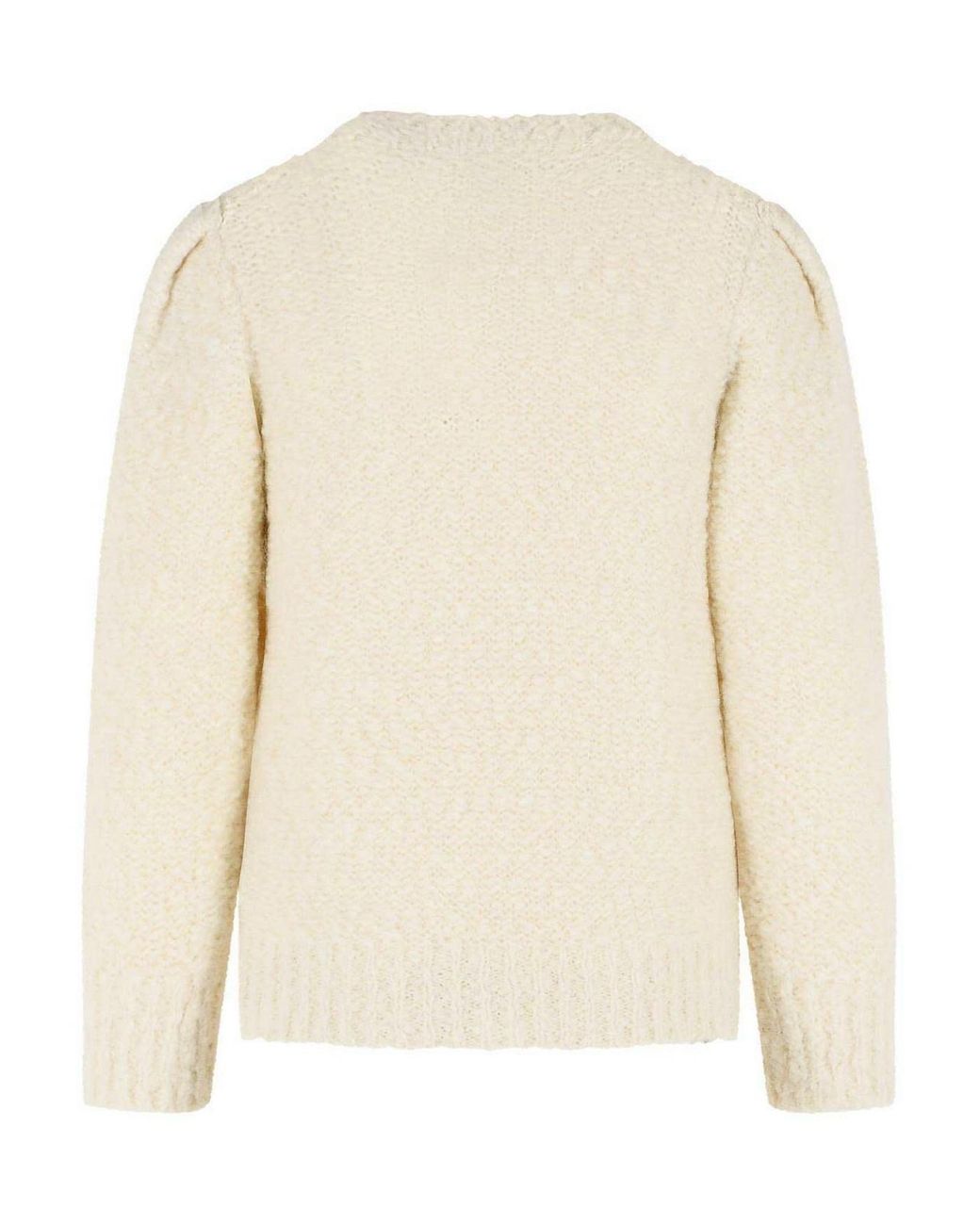 Isabel Marant Natural Emma Ivory Virgin Wool Blend Sweater