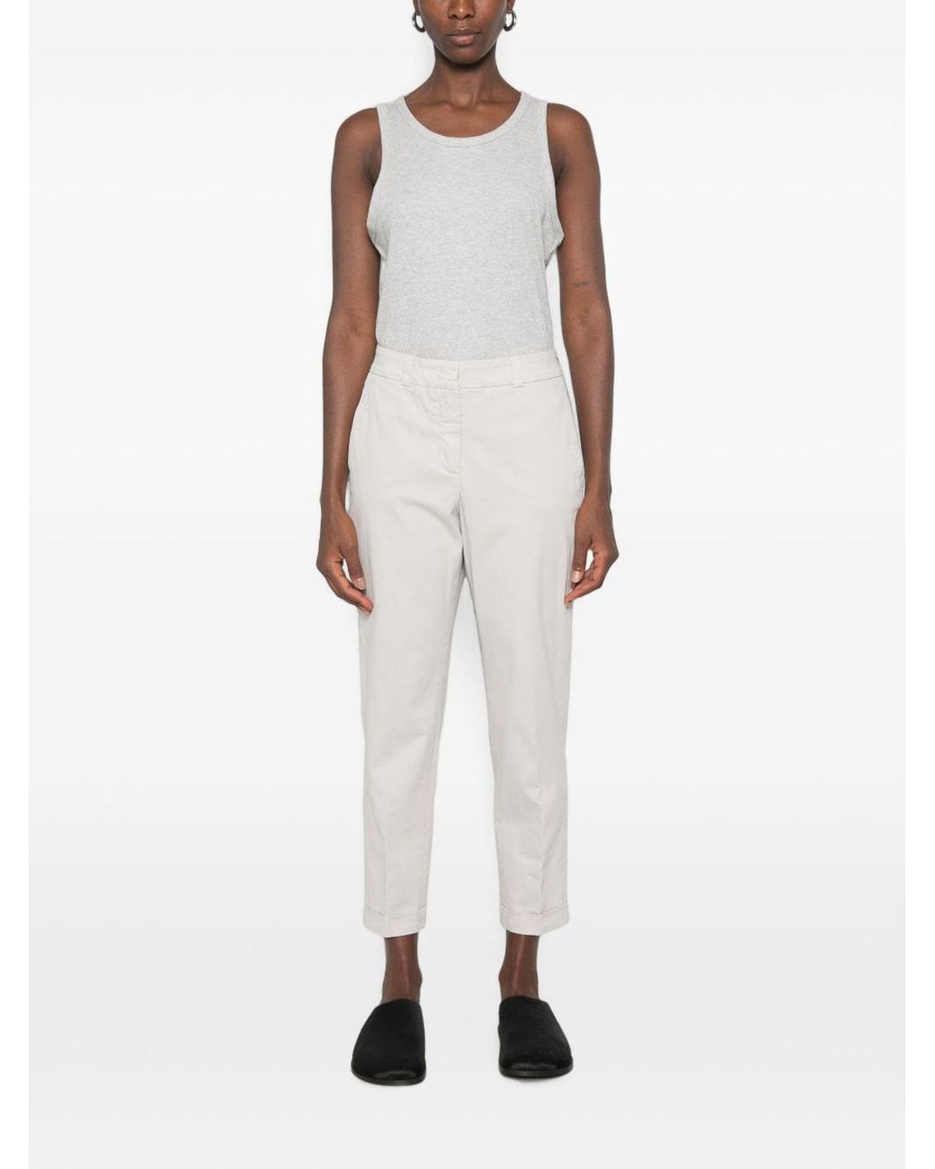 Peserico White Pants