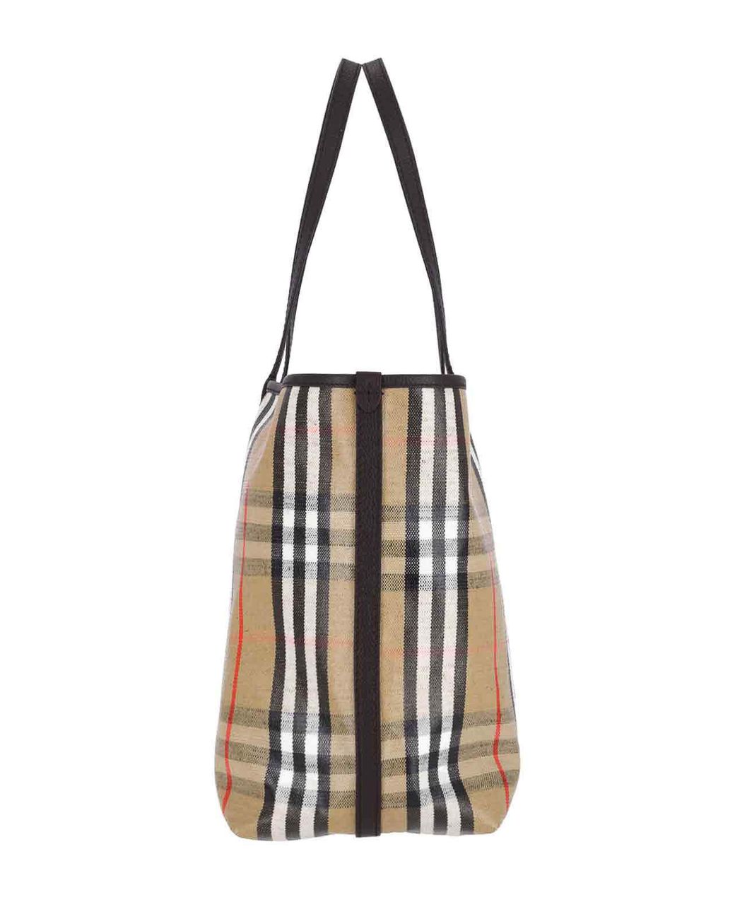 Burberry Black Media Tote Bag