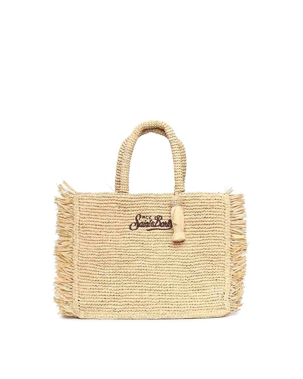 Mc2 Saint Barth Natural Colette Raffia Bag