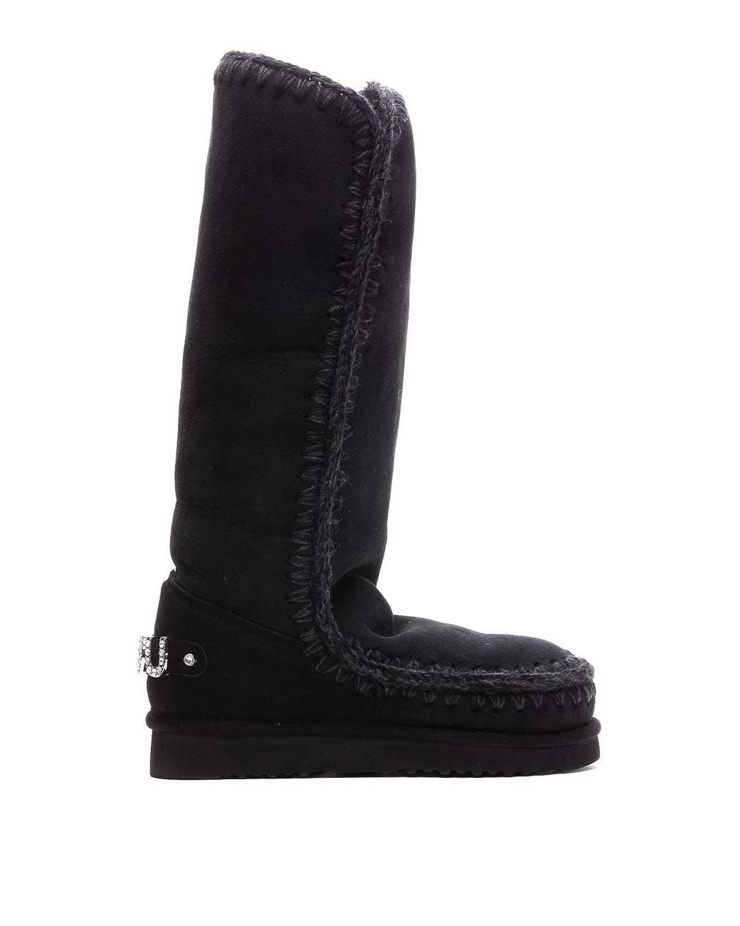 Mou Black Eskimo Boots