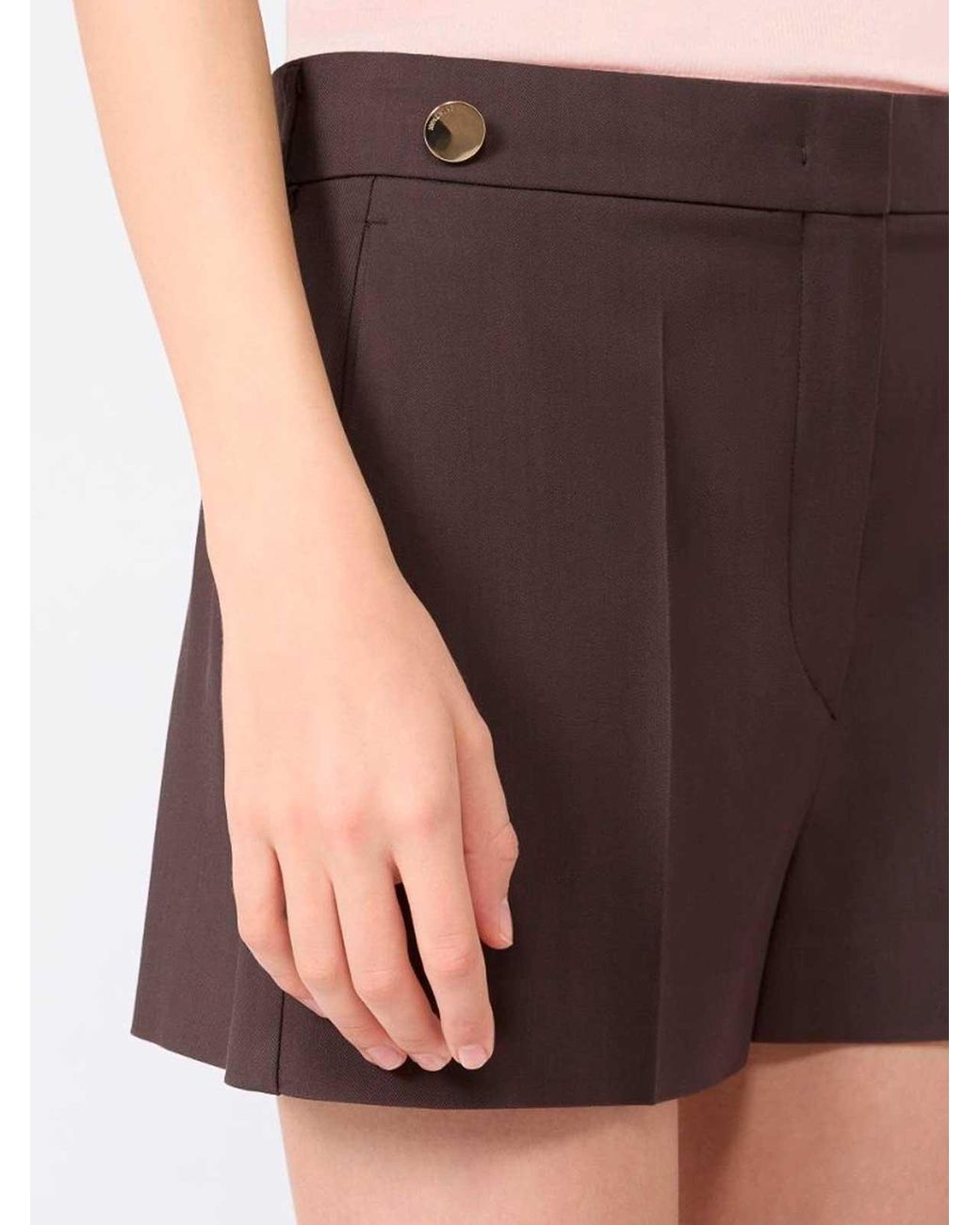 Shorts Sportmax de color Brown