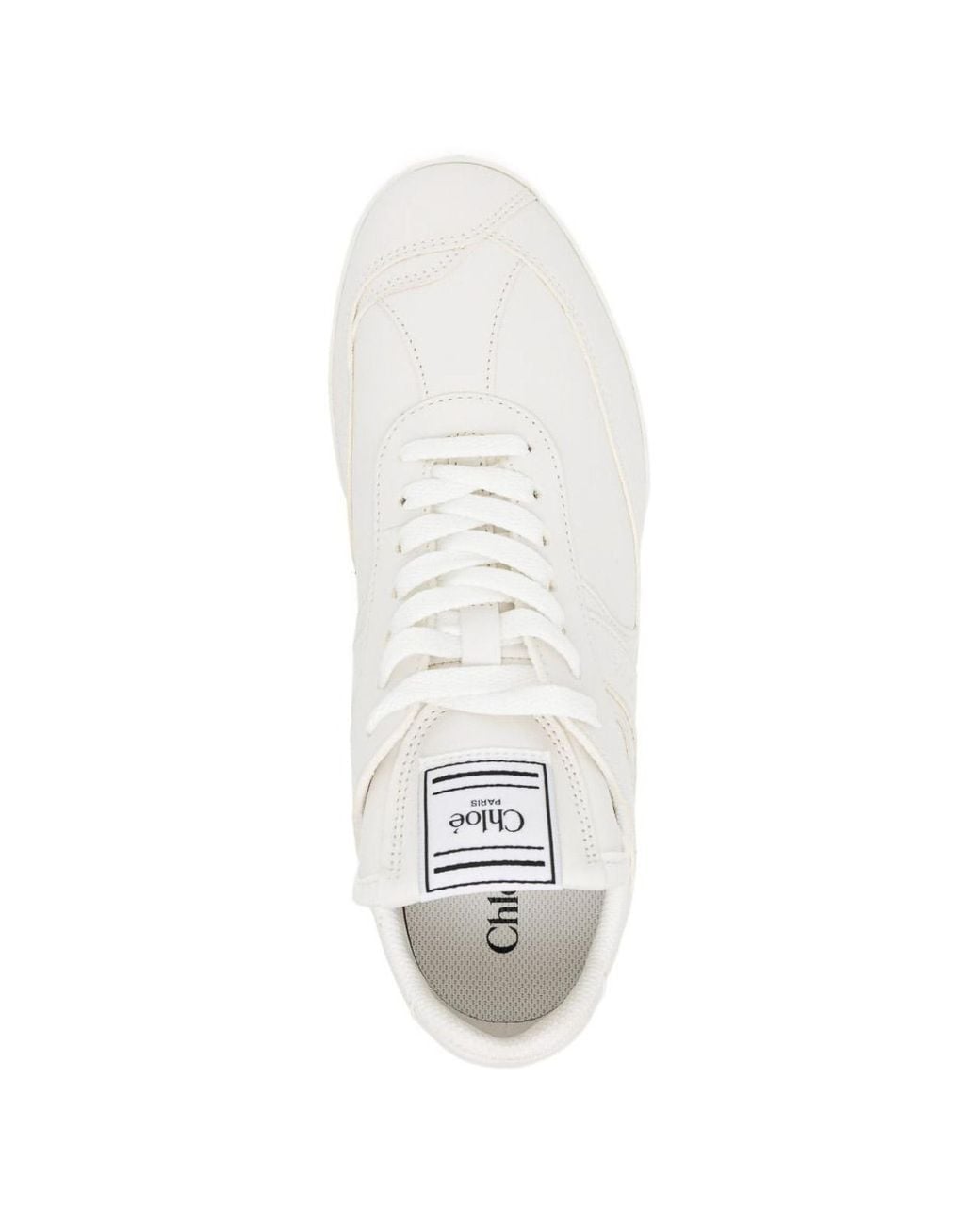 Chloé White Chloe Kick Sneaker