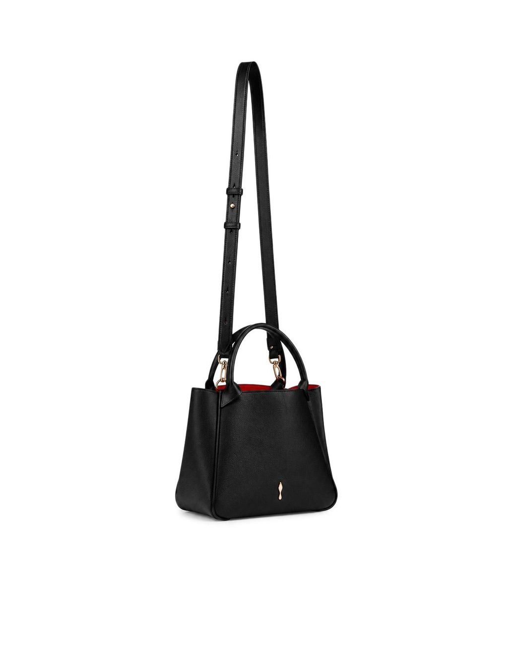 Christian Louboutin Black Bettina Mini Calfskin Tote Bag