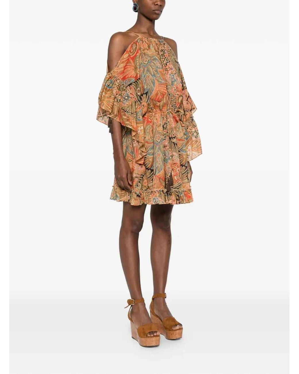 Vestido Corto Etro de color Multicolor