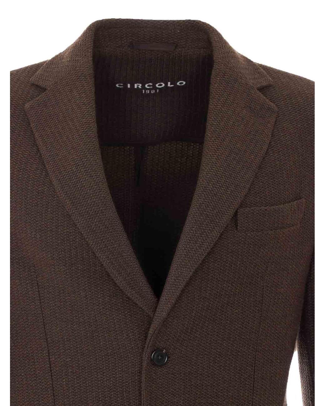 Blazer Circolo 1901 pour homme en coloris Brown