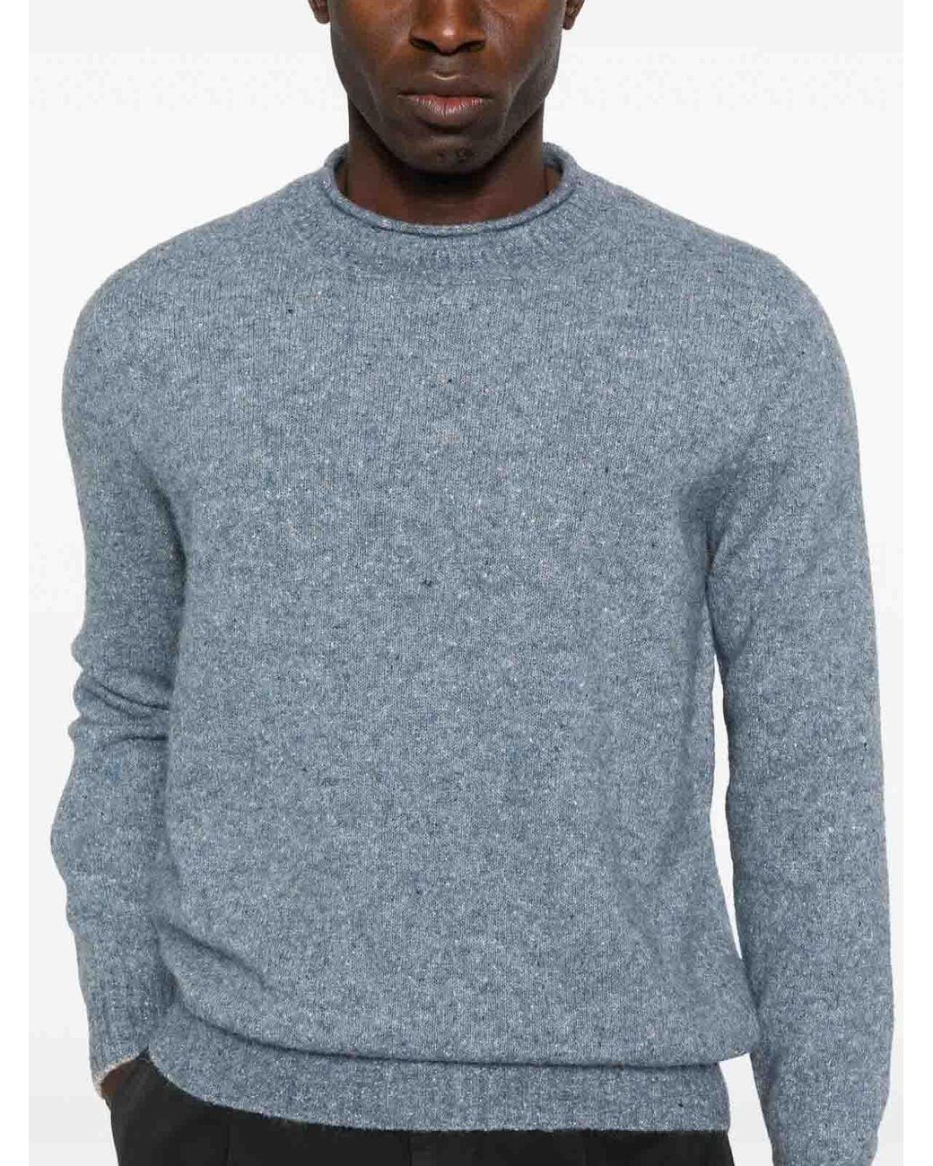 Brunello Cucinelli Blue Sweater for men