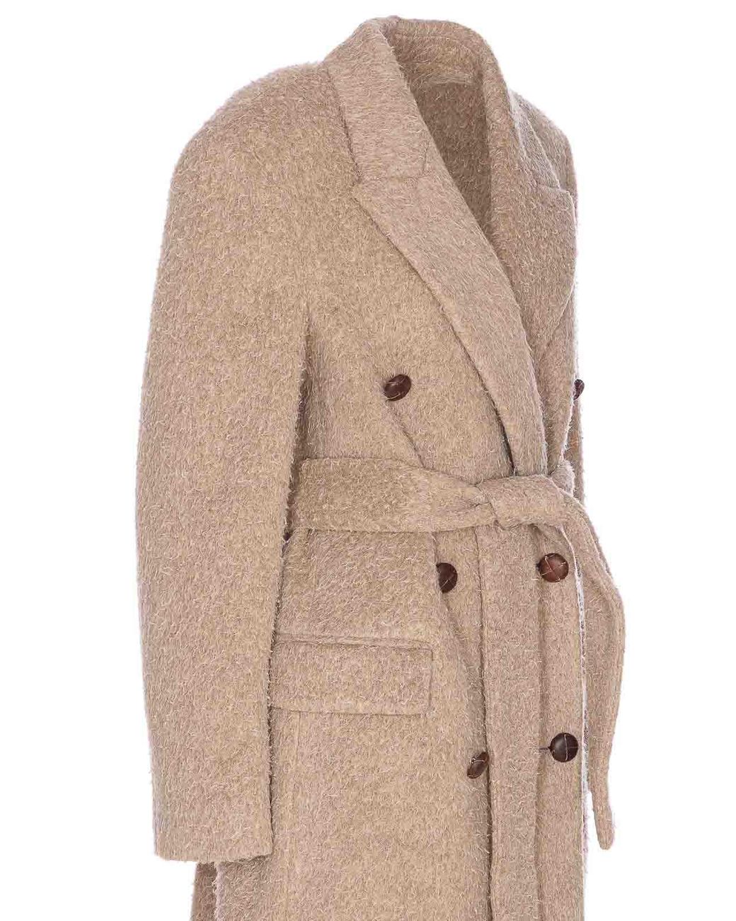 Golden Goose Deluxe Brand Natural Double Breatsed Button Coat