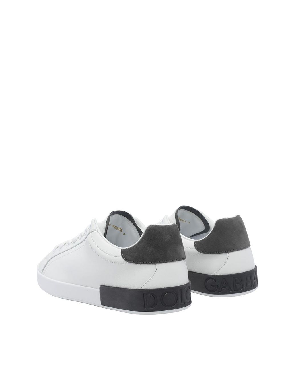 Dolce & Gabbana White Portofino Sneakers for men