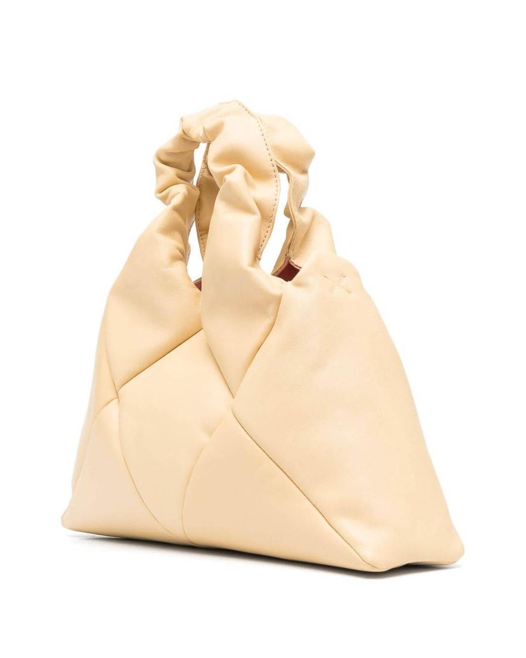 RECO Natural Didi Quilted Leather Tote Bag