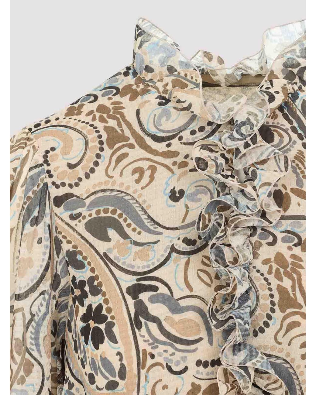 Robe Courte Etro en coloris Natural