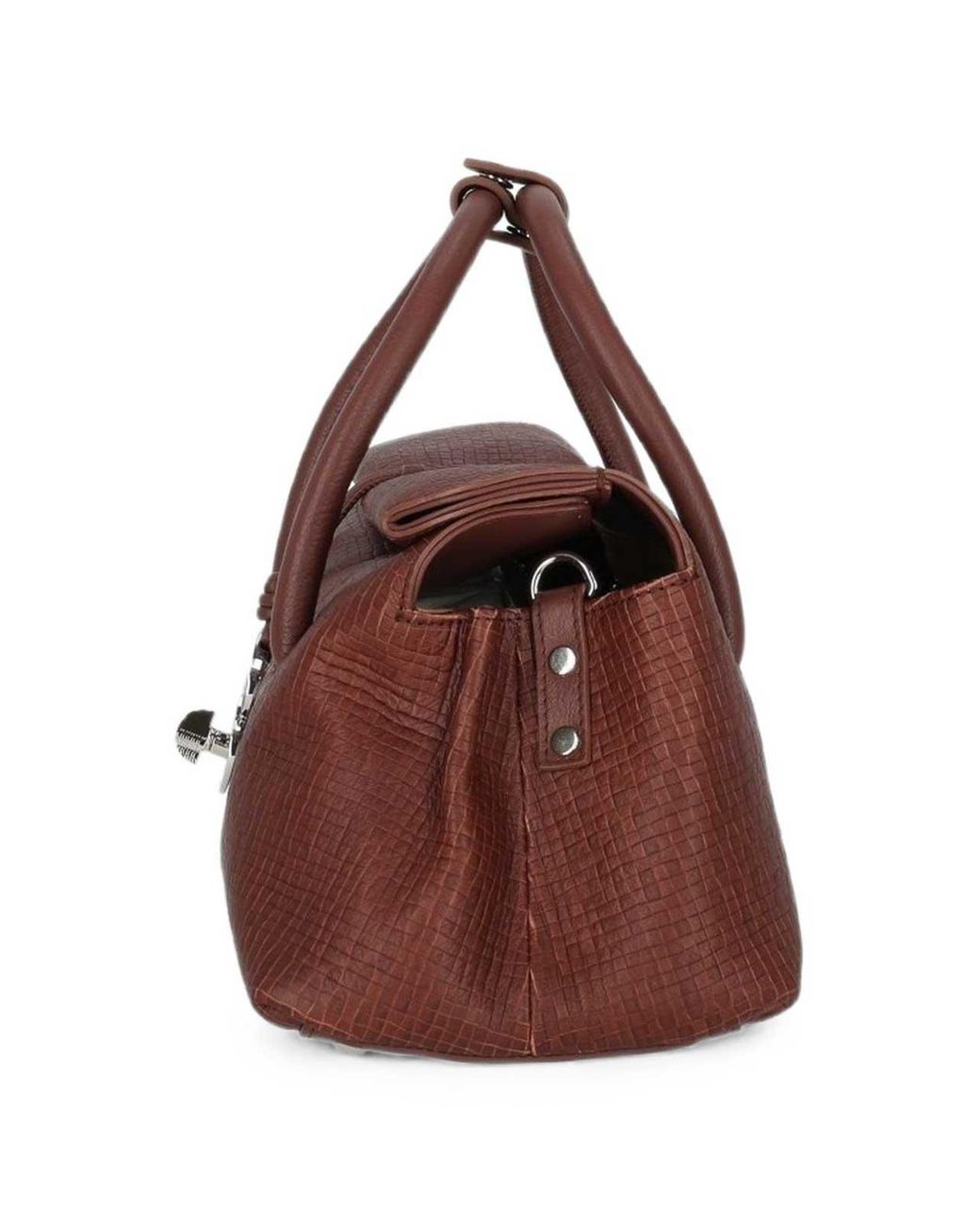 Zanellato Brown Small Leather Tote Handbag