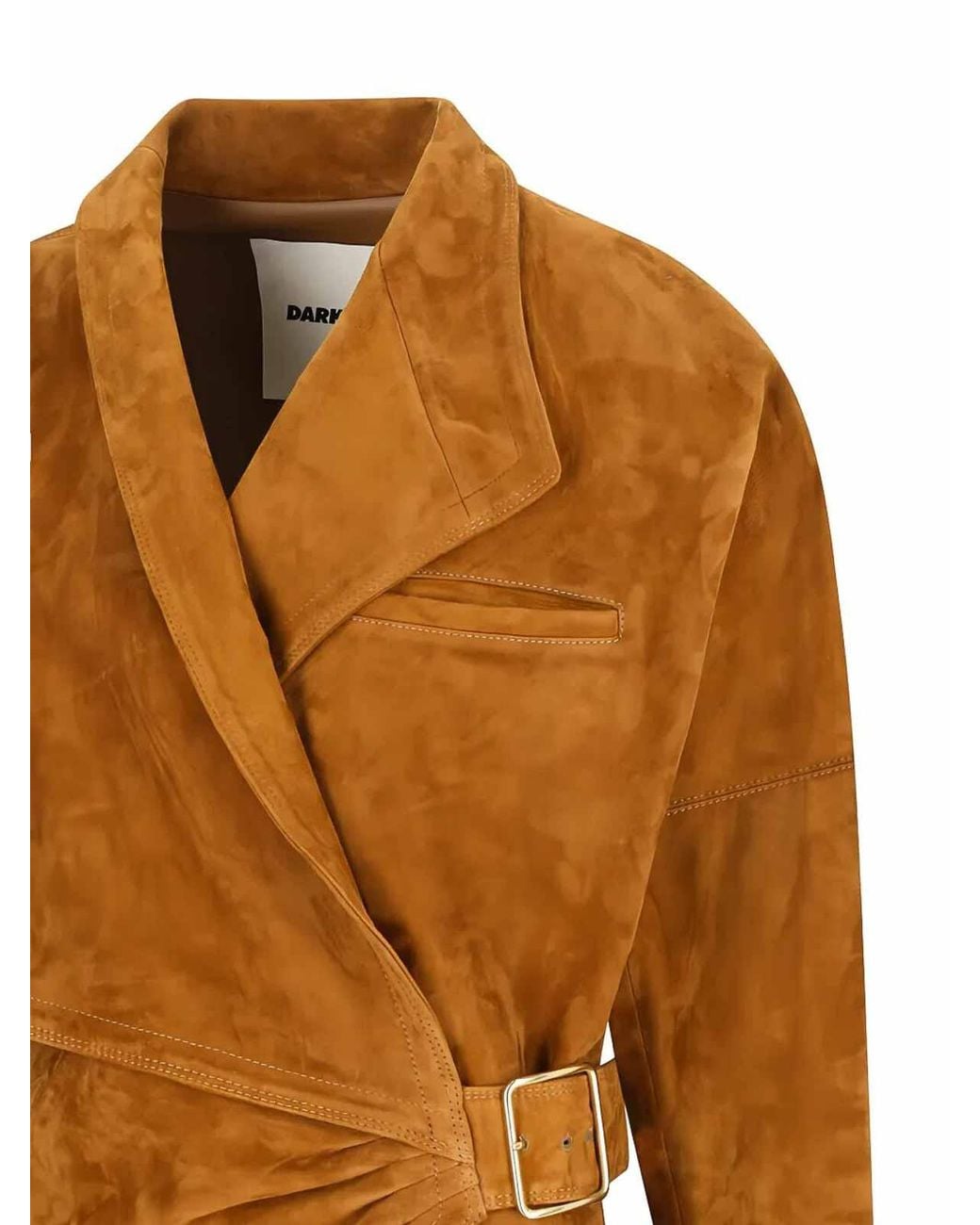 DARKPARK Brown Cindy Suede Contour Jacket