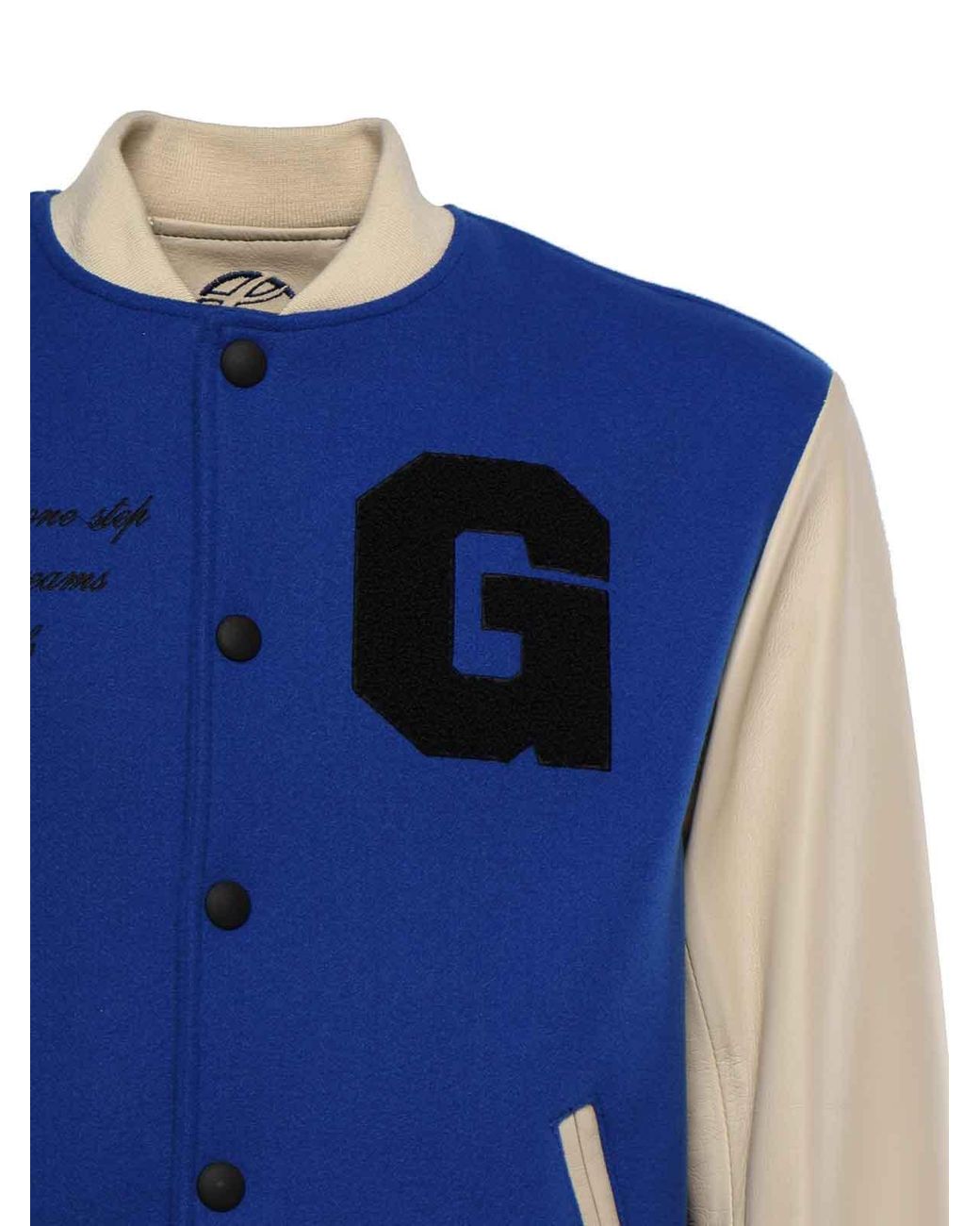 Giuliano Galiano Blue Jacket for men