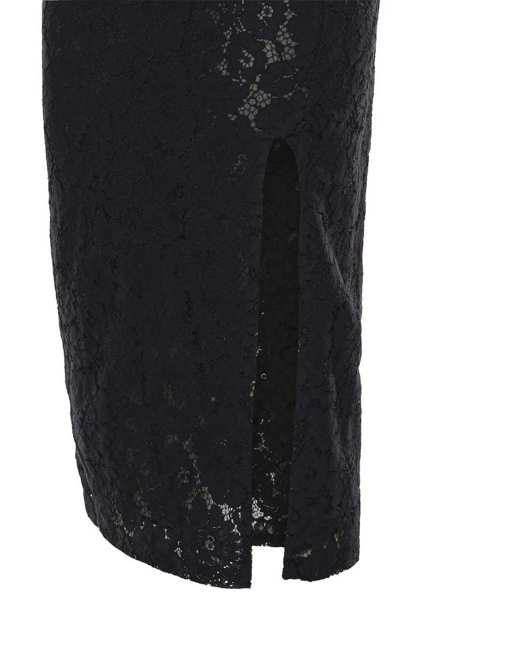 Pinko Black Floral Lace Dress