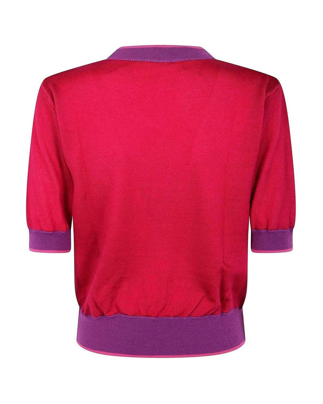 In bed with You Red Round Neck Short Sleeves Top