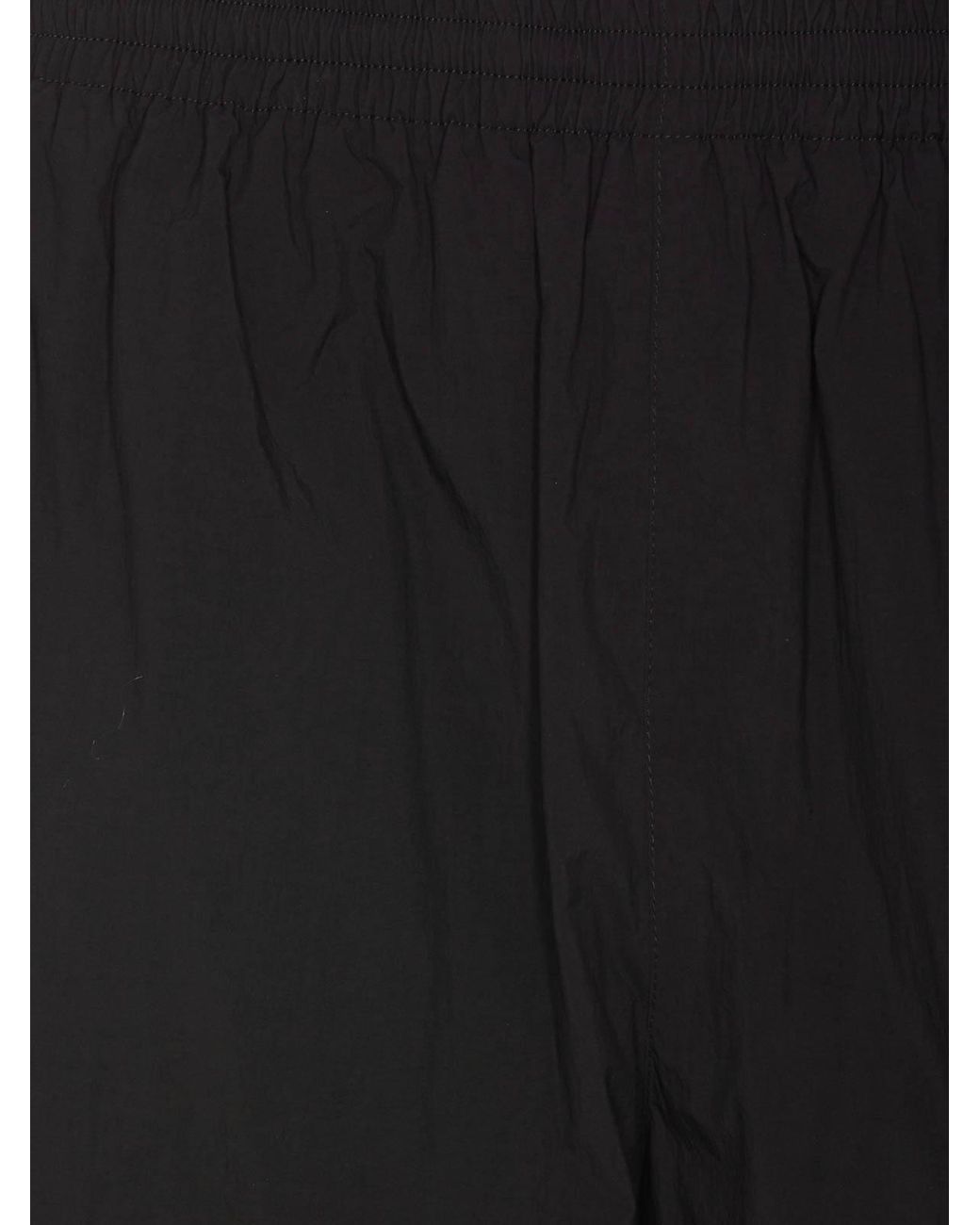 Balenciaga Black Lateral Logo Shorts for men