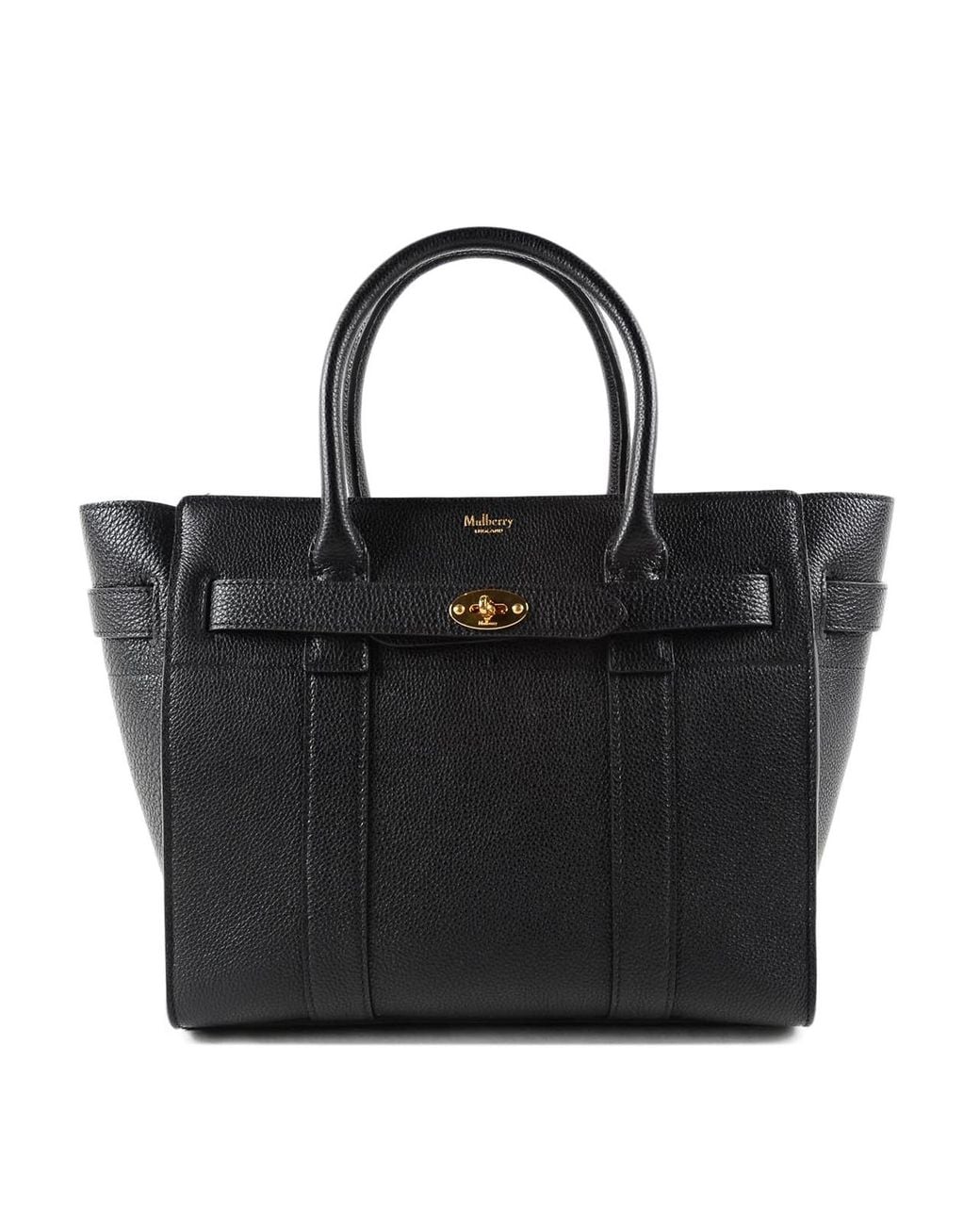 Mulberry Black Shopper