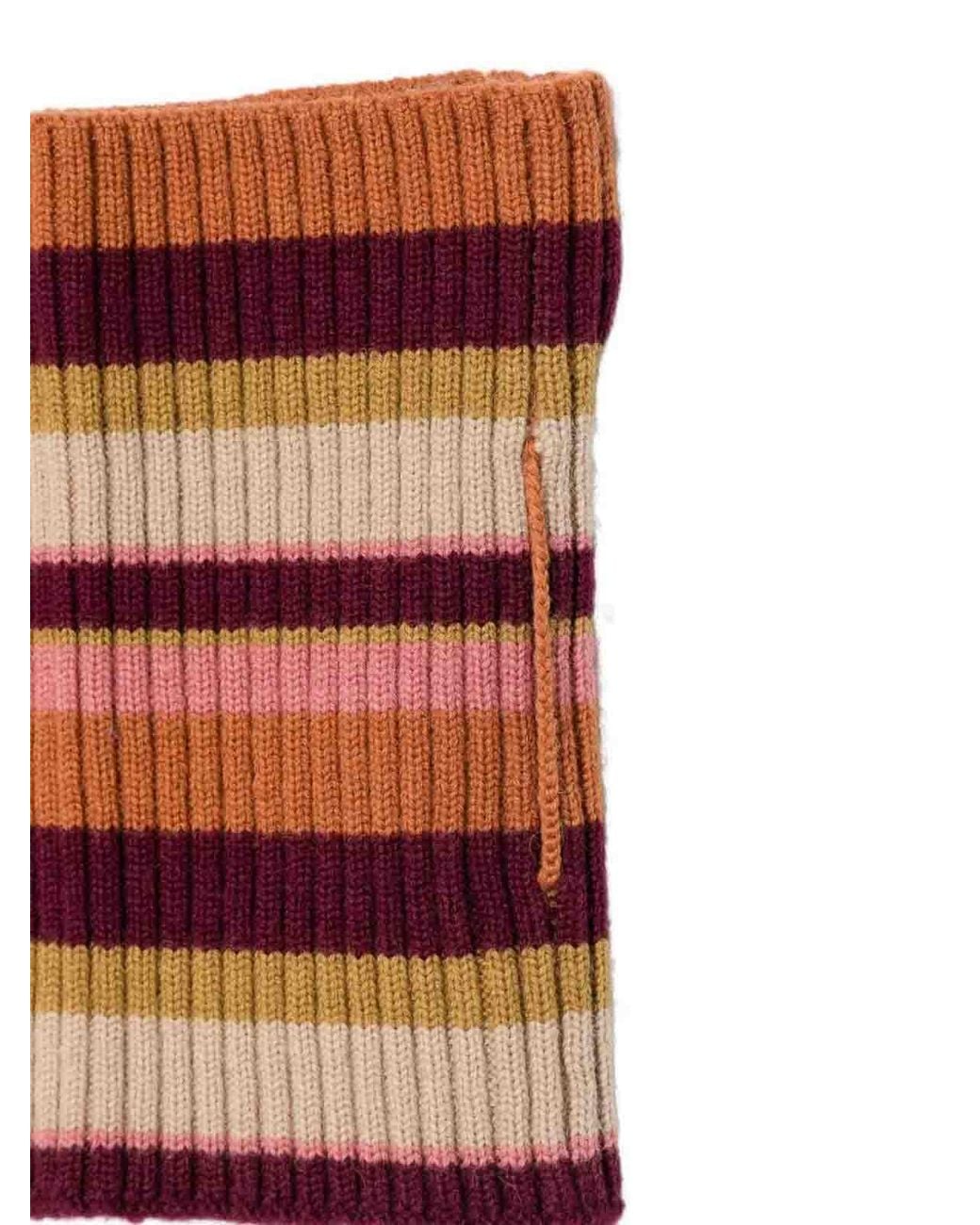 Dries Van Noten Red Tophe Scarf