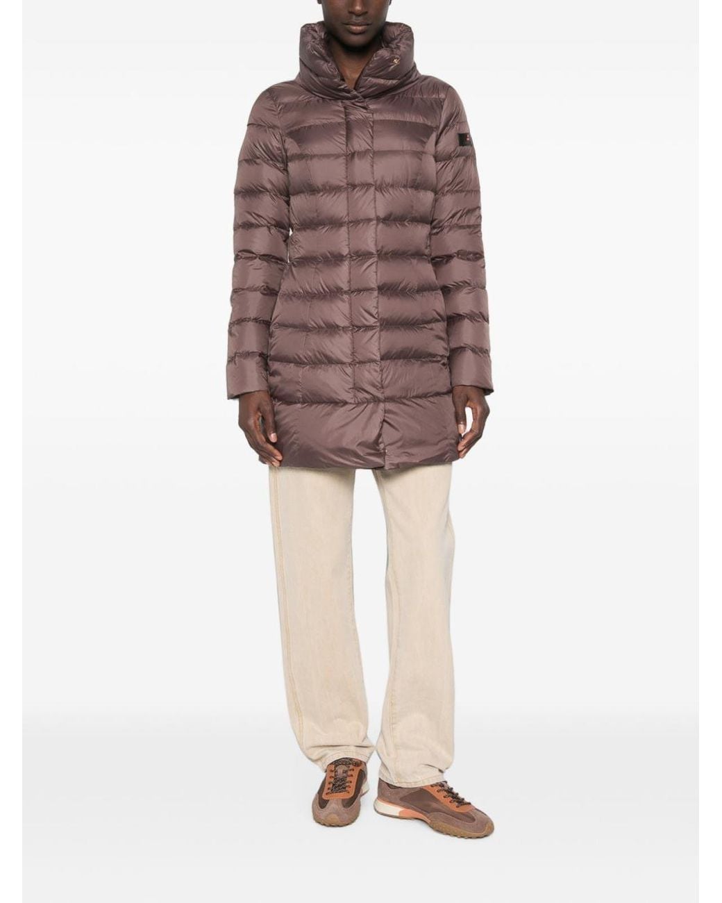 Peuterey Brown Short Technical Jacket