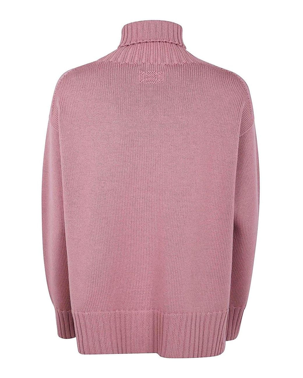 Drumohr Pink Long Sleeve Turtle Neck